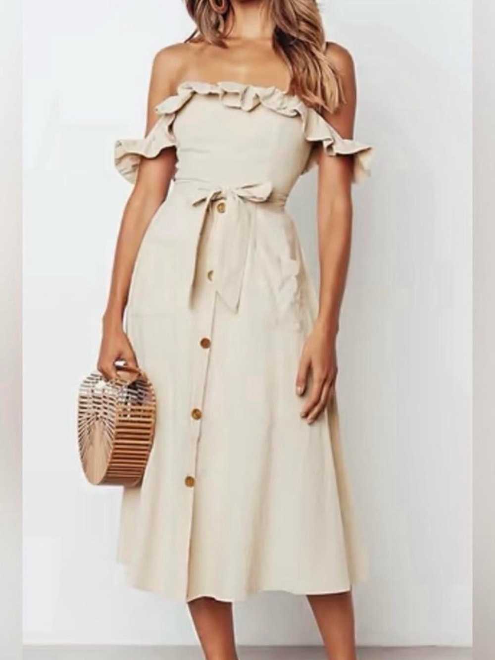 Cupshe Cotton Summer Dress